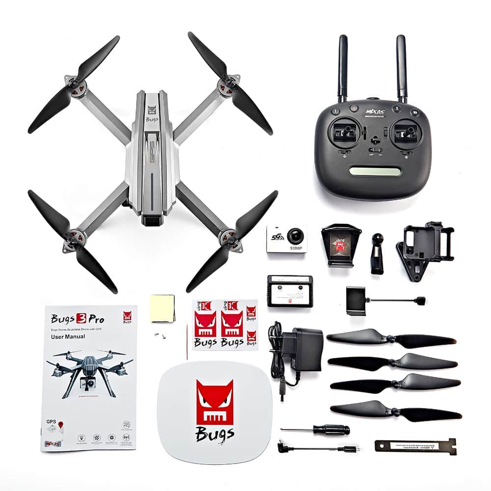 картинка Радиоуправляемый квадрокоптер MJX Bugs 3 PRO FPV GPS RTF 2.4G - MJX-B3PRO-C6000 