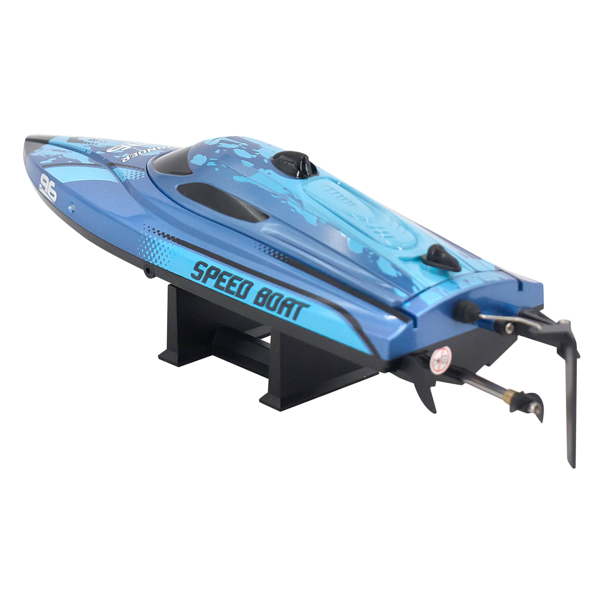 картинка Радиоуправляемый катер Wander (30 см, LED, 25 км/ч) - HJ820-BLUE 