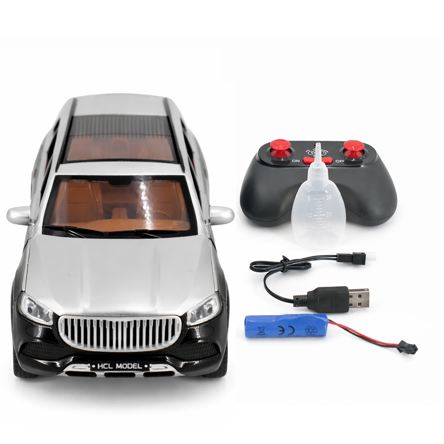 картинка Радиоуправляемая металлическая машина Maybach GLS 1:22 - HCL-3805-BLACK 