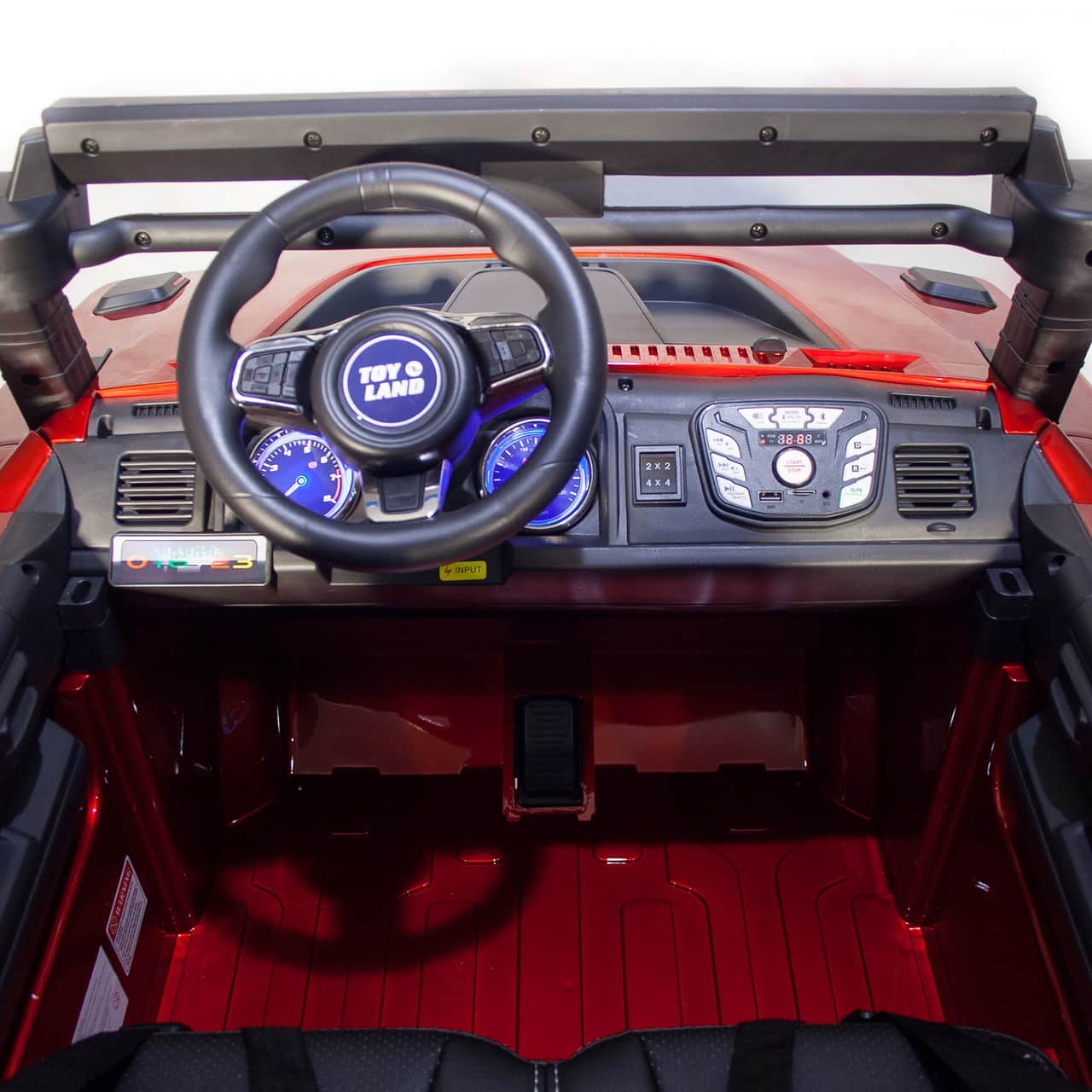 картинка Джип Jeep Big QLS 618 Бордо краска 