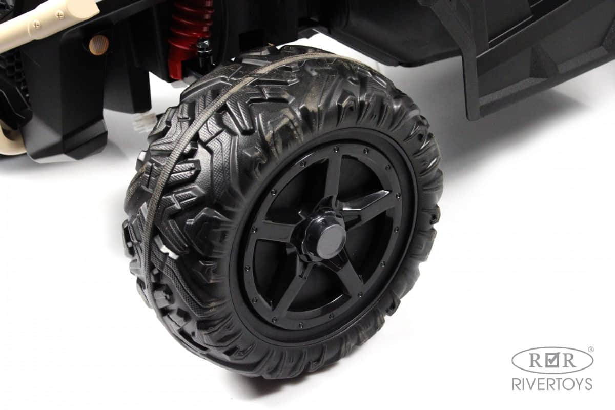 картинка Детский электромобиль K777KK LUX 4WD кремовый 