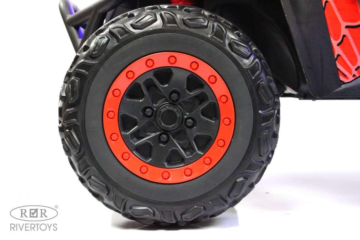 картинка Детский электромобиль T777TT 4WD красный Spider 