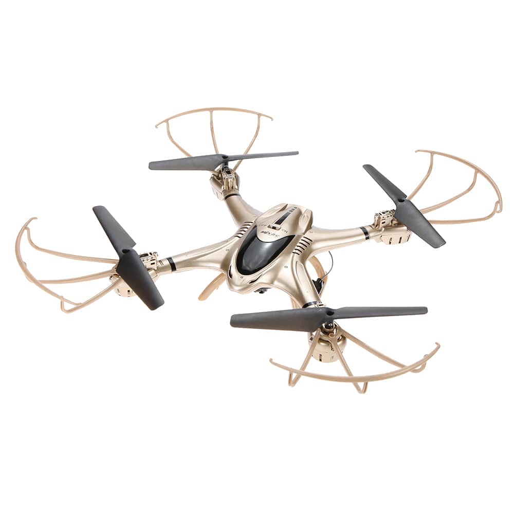картинка Радиоуправляемый квадрокоптер с барометром MJX X401H-G (золотой) FPV 2.4G - X401H-G 