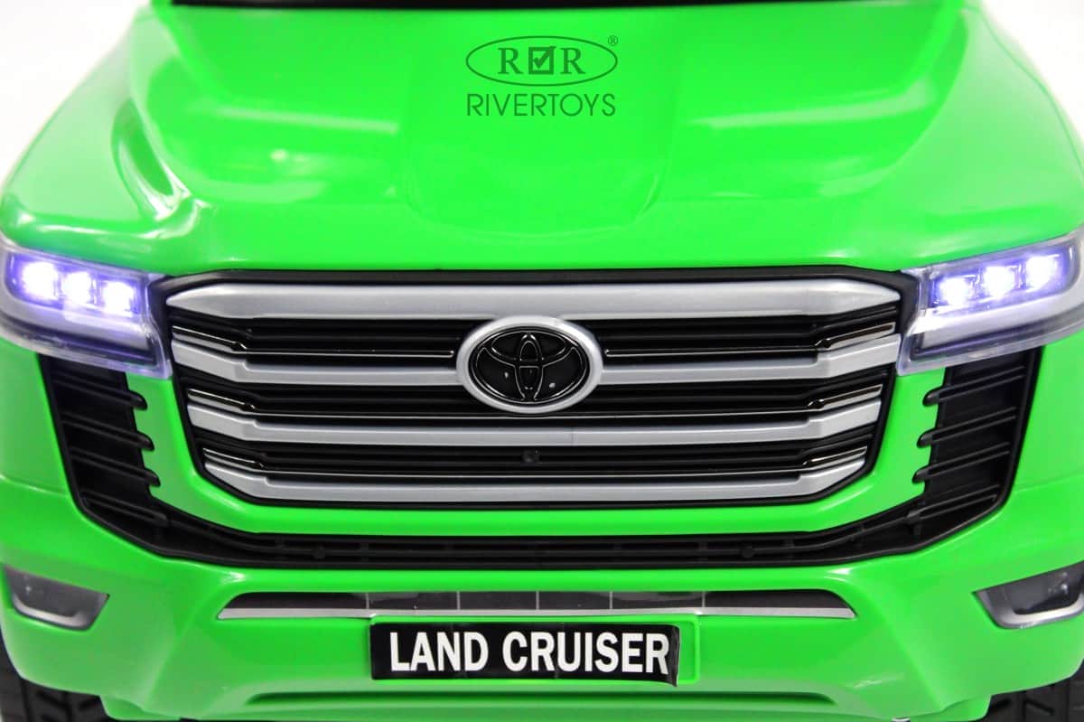 картинка Детский толокар Toyota Land Cruiser 300 Z002ZZ-A зеленый 