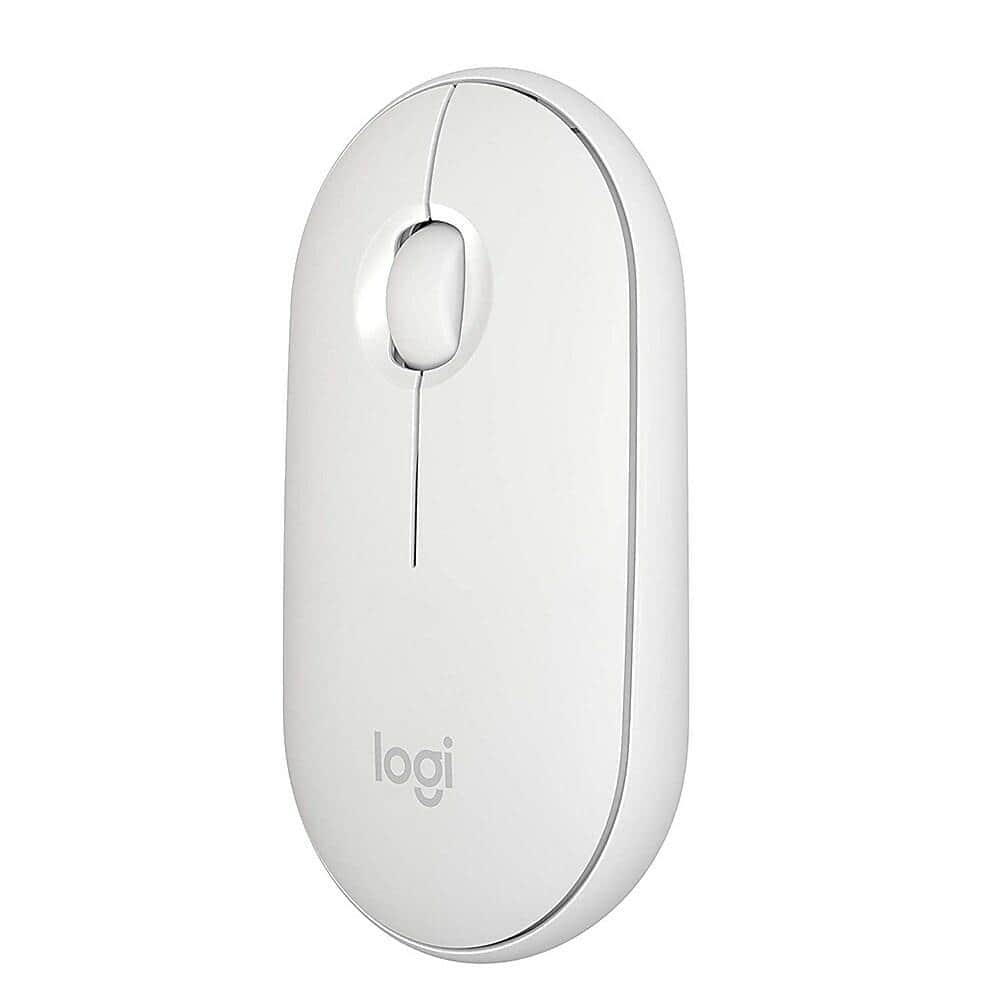 картинка Беспроводная компактная мышь Logitech Pebble M350 White - 910-005541 