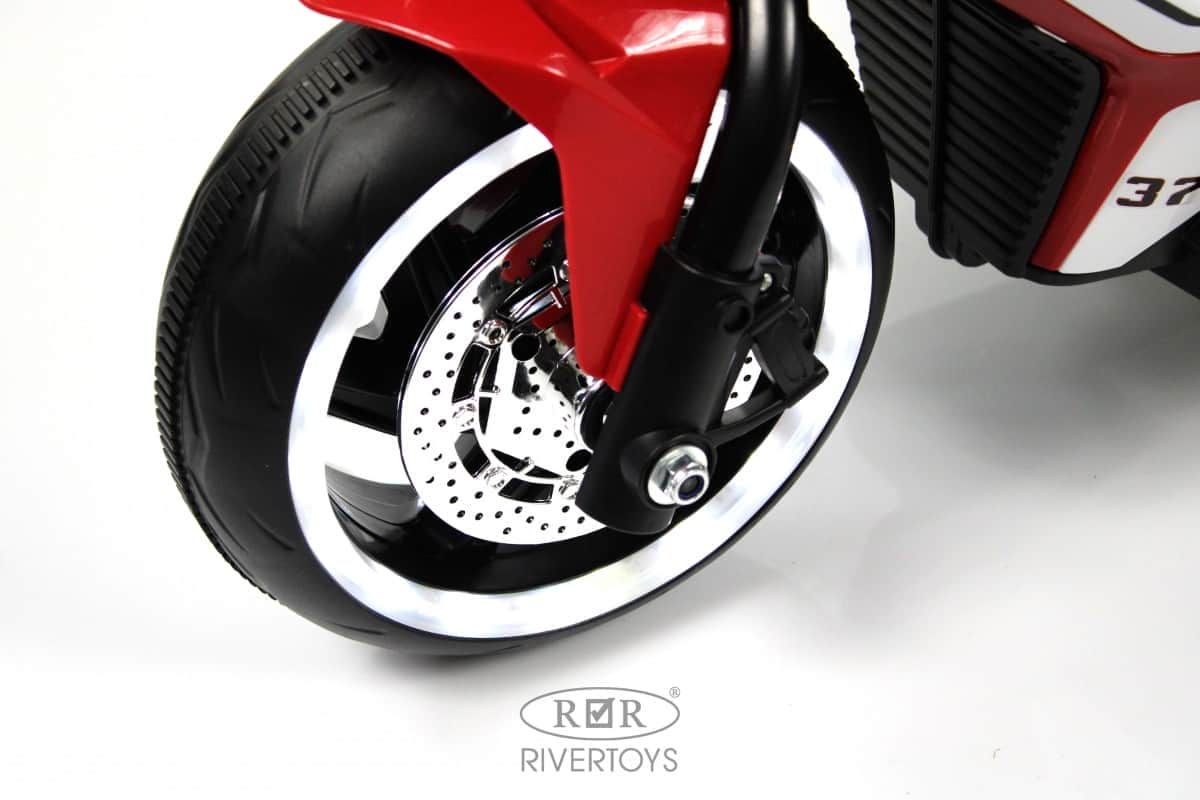 картинка Детский электромотоцикл K222AM красный 