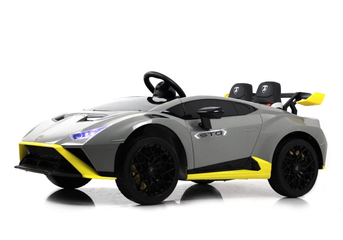 картинка Детский электромобиль Lamborghini Huracán STO (E888EE) серый 