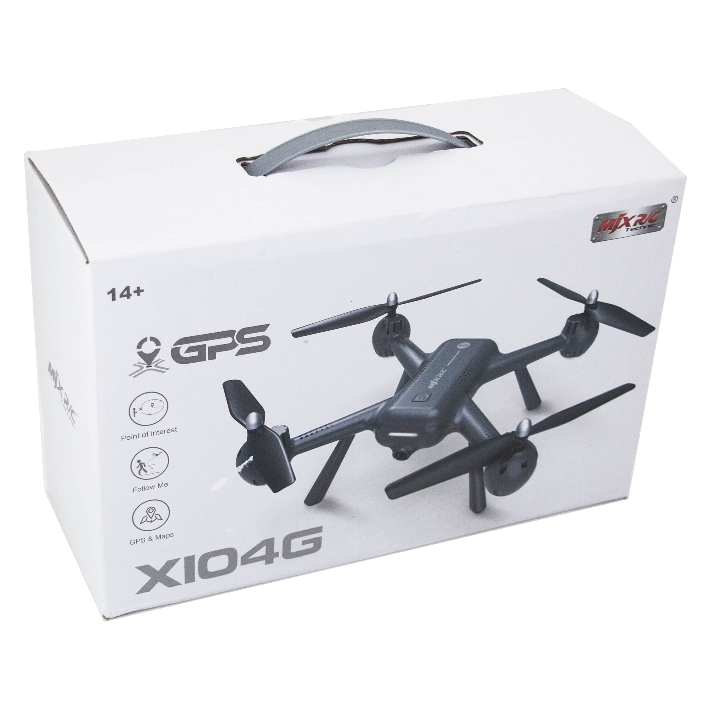 картинка Радиоуправляемый квадрокоптер MJX X104G GPS WiFi FPV 1080P - X104G 