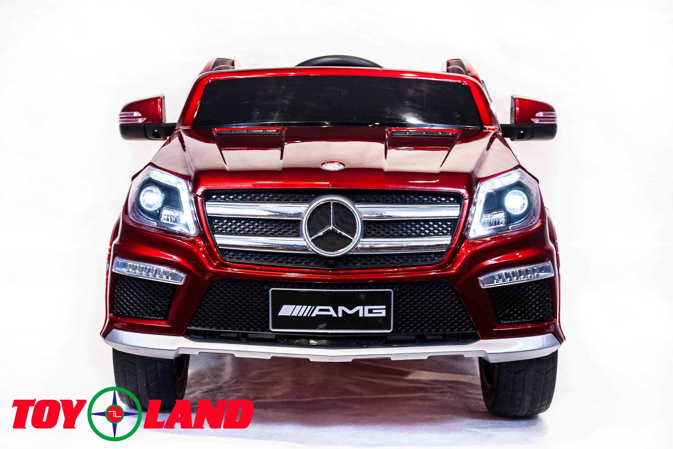 картинка Джип Mercedes Benz GL 63 Красный краска 