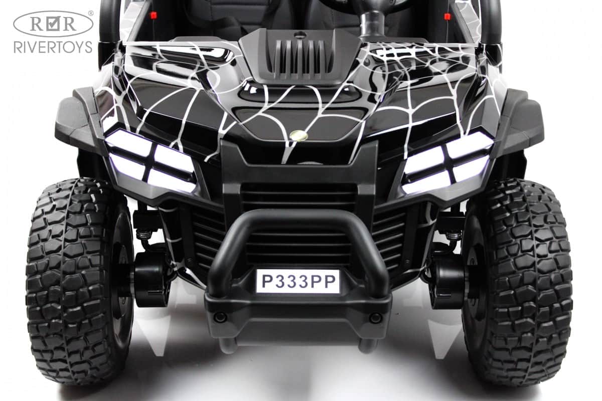 картинка Детский электромобиль P333PP (Buggy) черный Spider 