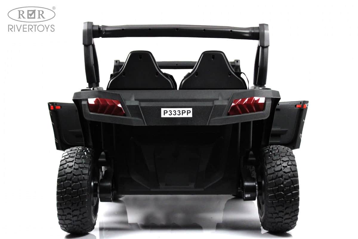 картинка Детский электромобиль P333PP (Buggy) черный Spider 