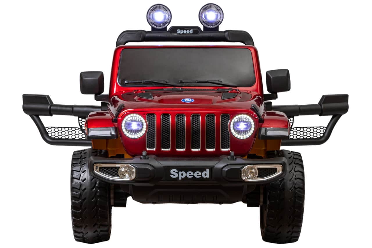 картинка Джип Jeep Rubicon 5016 Красный краска 