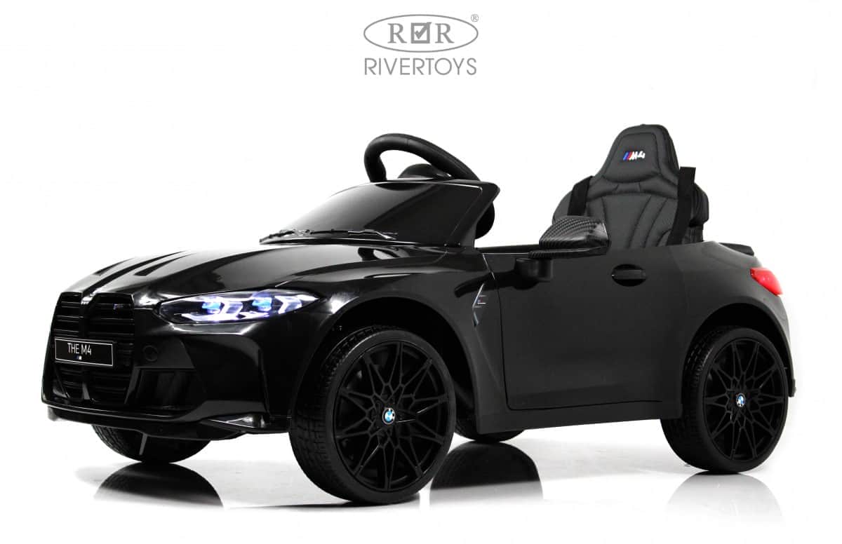 картинка Детский электромобиль BMW M4 (A004AA) черный 