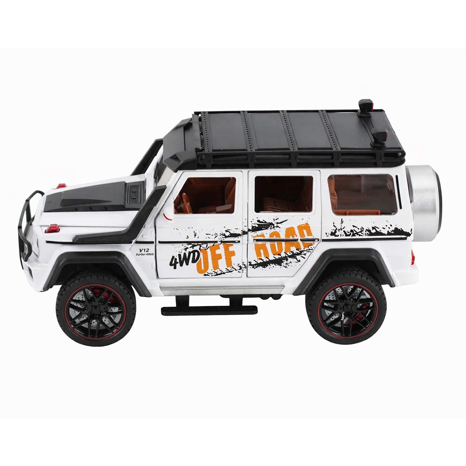 картинка Радиоуправляемая металлическая машина Mercedes G500 1:22 - HCL-3801-WHITE 