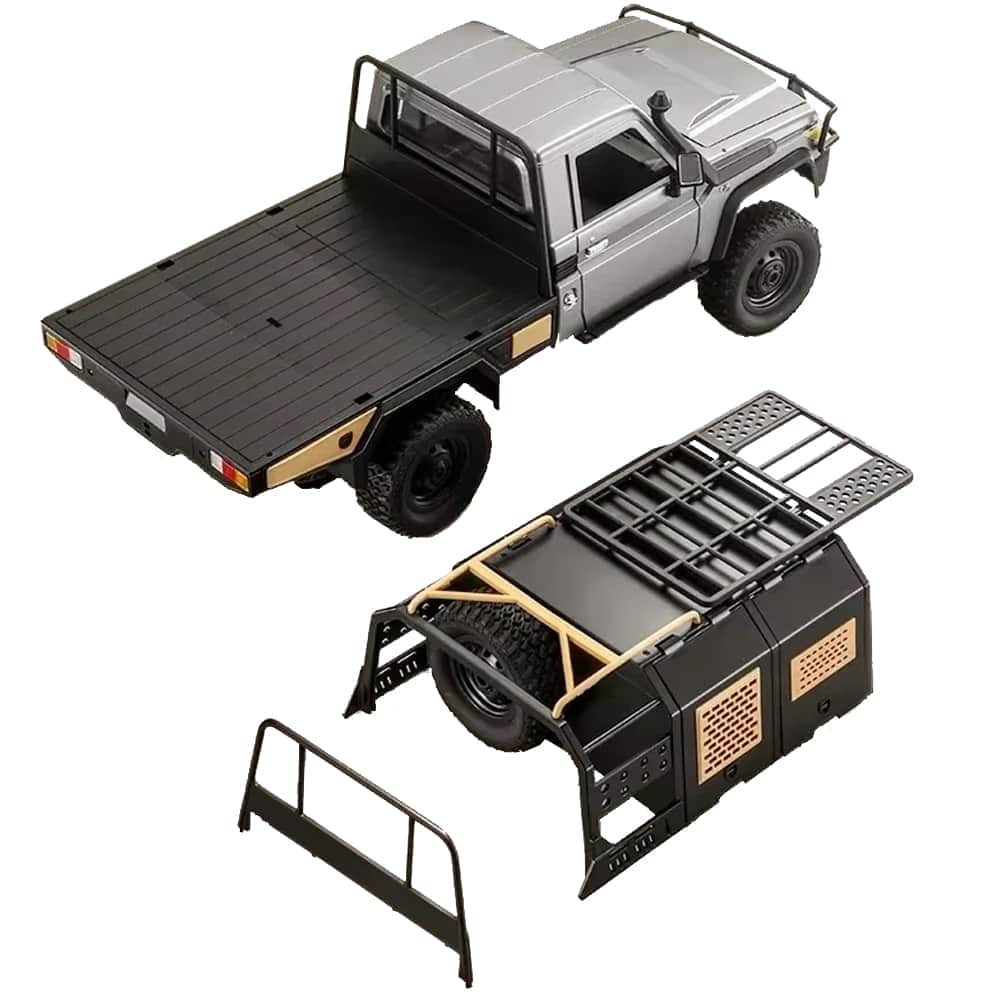 картинка Радиоуправляемый внедорожник Toyota Land Cruiser LC79 4WD 1:12 - MN-82S-SILVER 