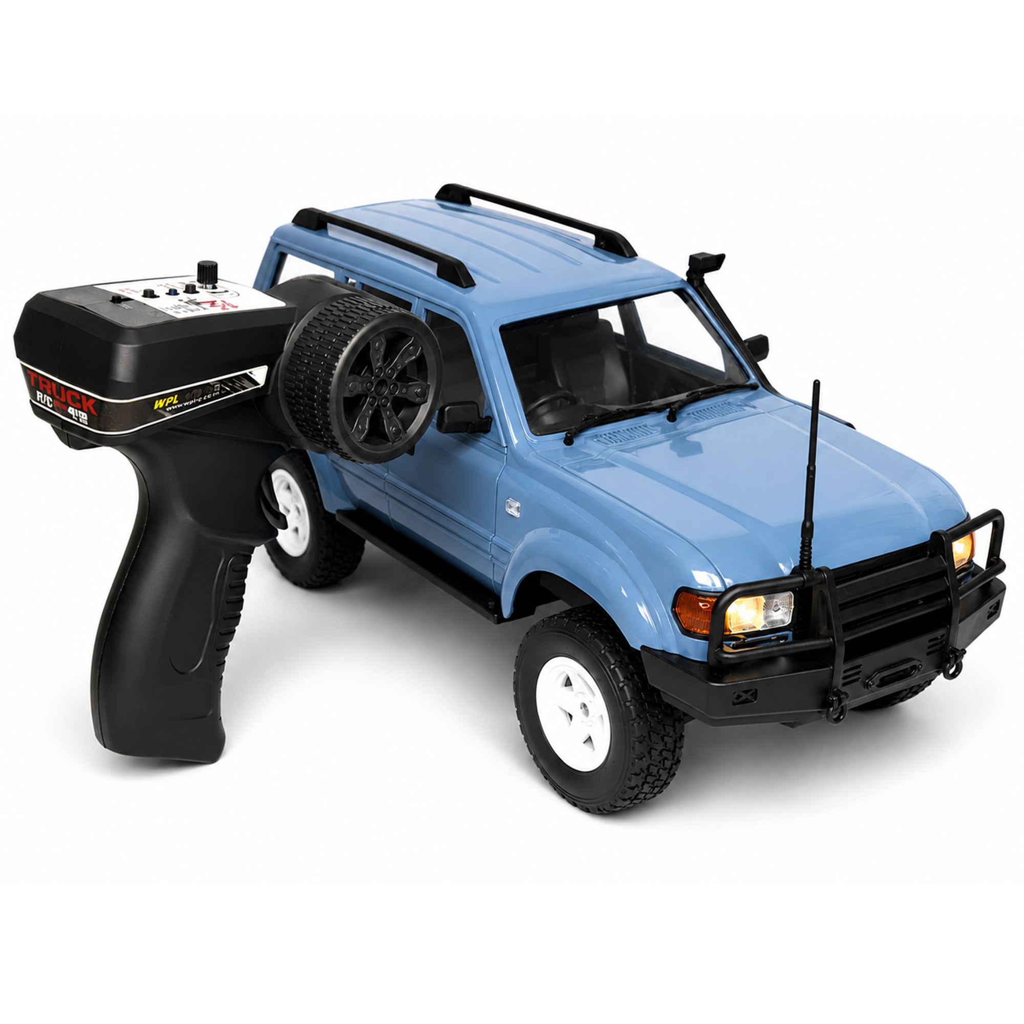 картинка Радиоуправляемый внедорожник LC80 4WD  - WPLD-54-BLUE 