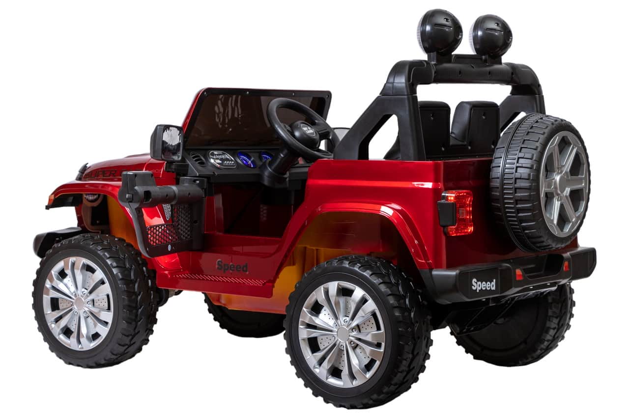 картинка Джип Jeep Rubicon 5016 Красный краска 