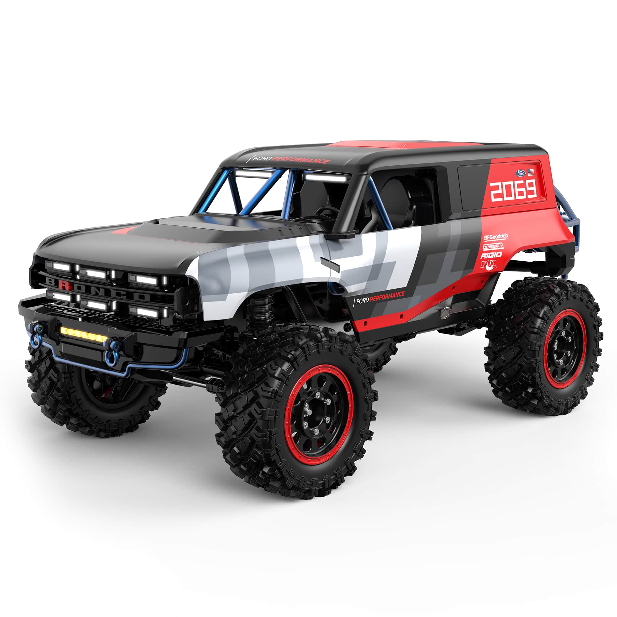 картинка Радиоуправляемый краулер MJX Hyper Go H12P Ford Bronco R Brushless 4WD 1:12 - MJX-H12P 