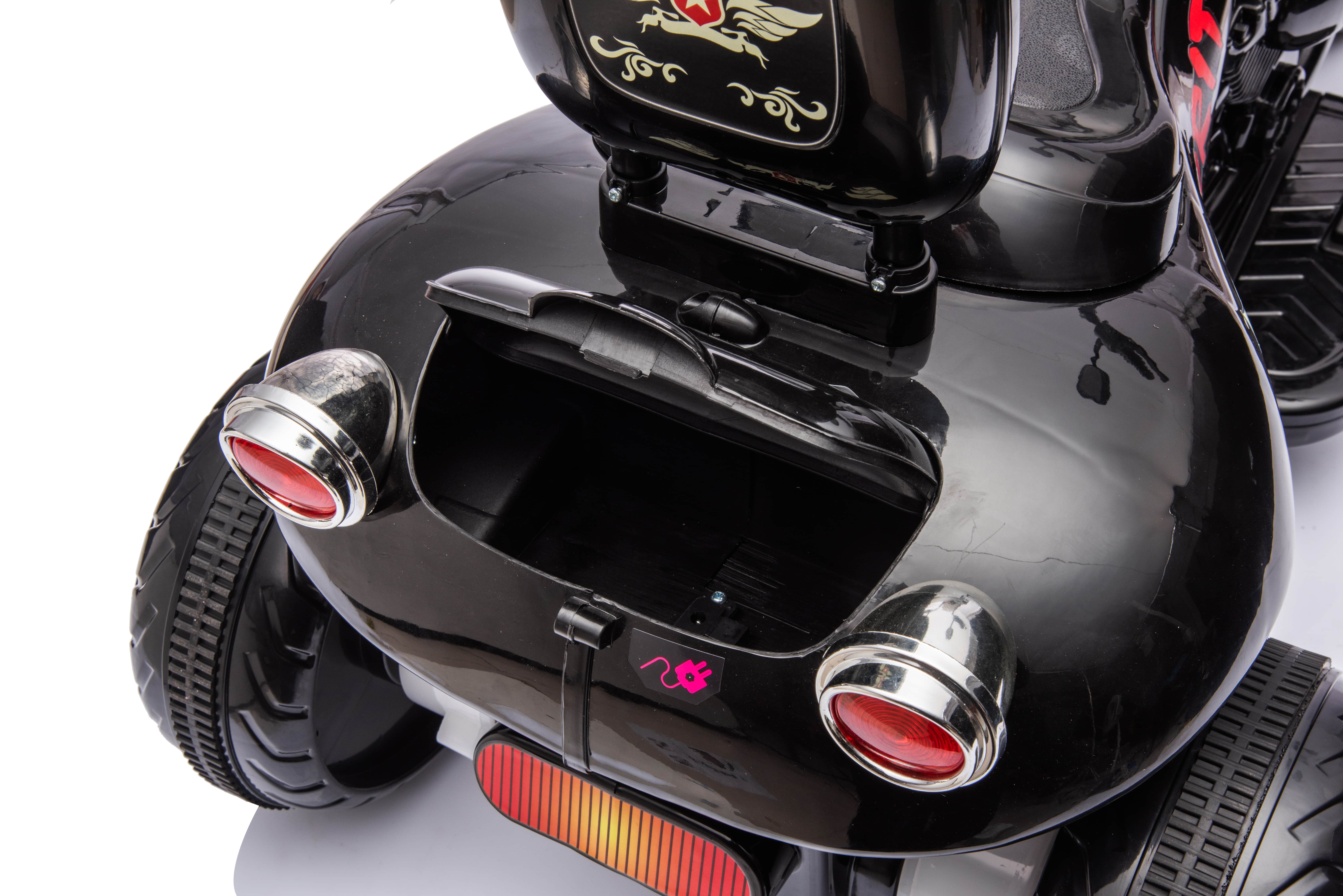 картинка Детский трицикл / чоппер Harley 12V - HL800-BLACK 