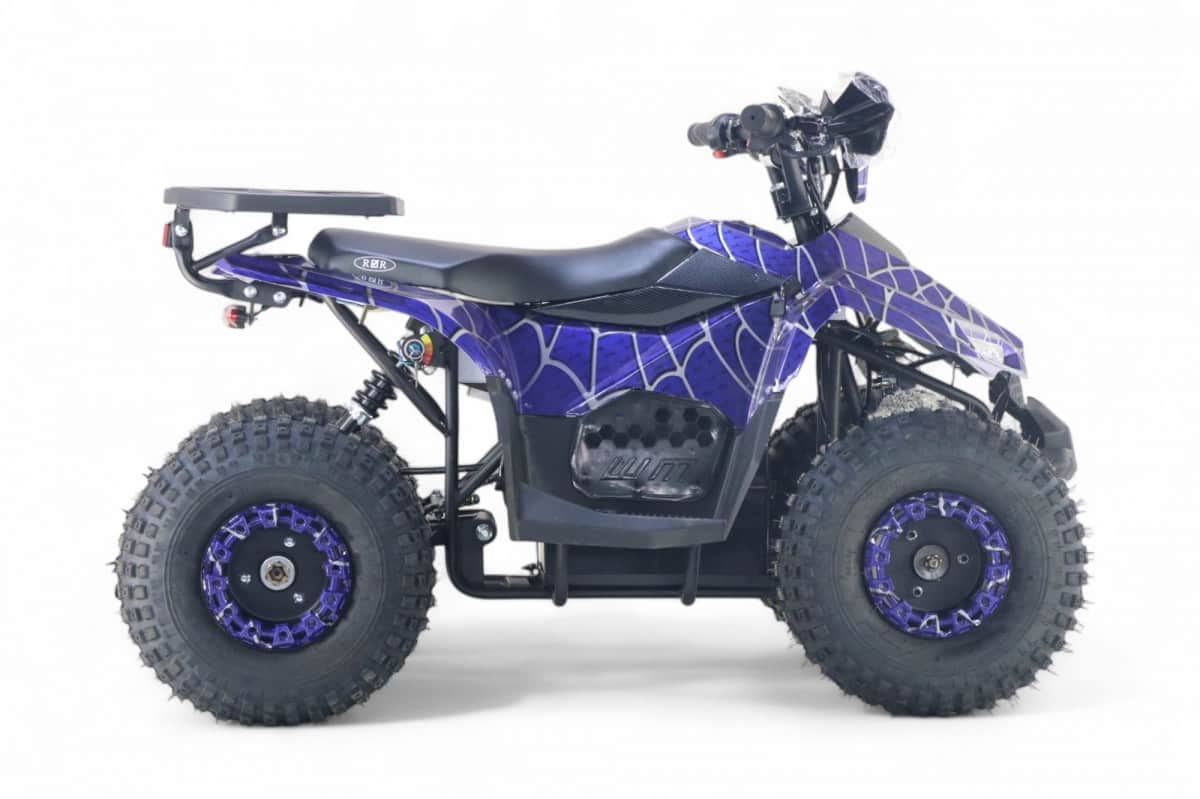 картинка Детский электроквадроцикл LEON 48V синий спайдер 