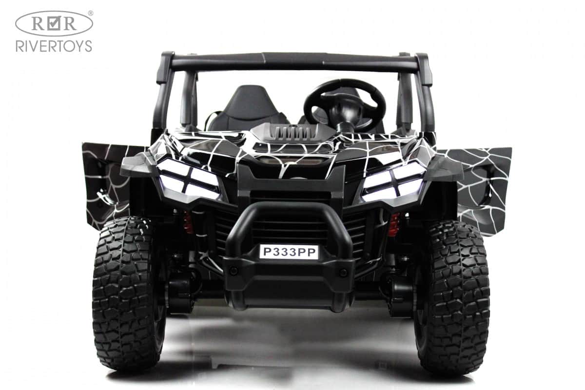 картинка Детский электромобиль P333PP (Buggy) черный Spider 