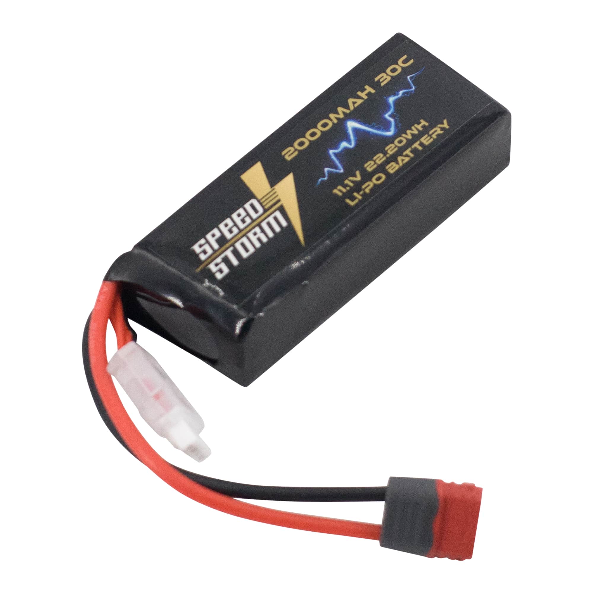 картинка Аккумулятор Speed Storm Li-Po 11.1V 30C 2000 mAh разъем T-plug (Deans) - SS-3S2000-30-D 
