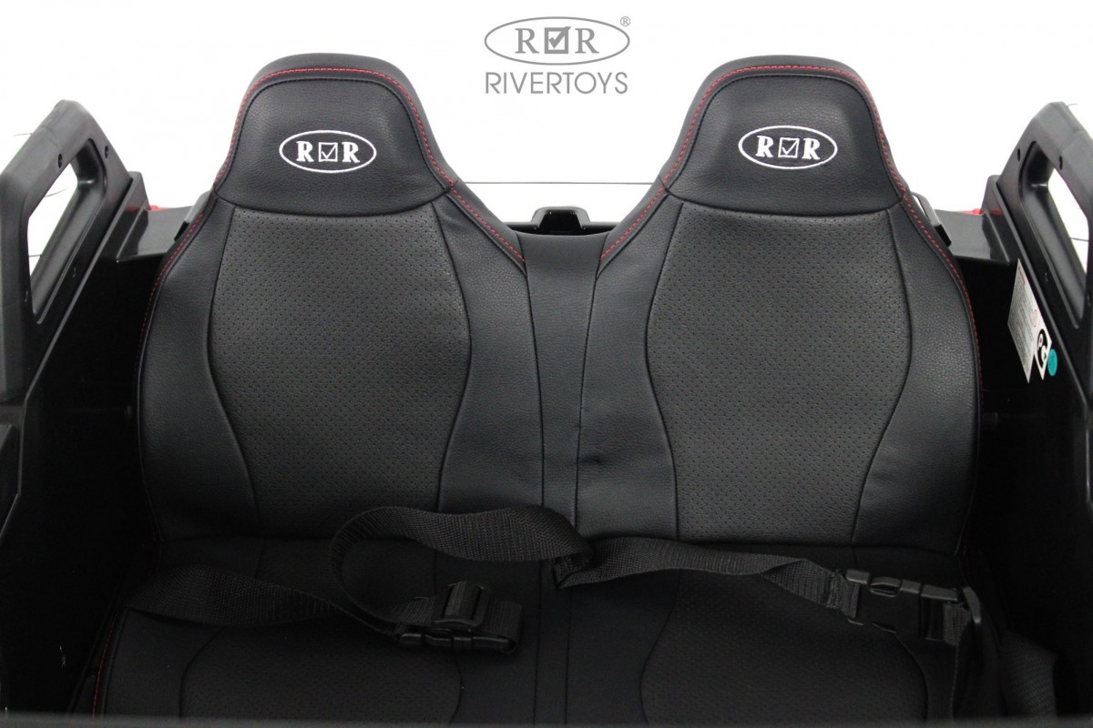 картинка Детский электромобиль A707AA LUX NEW 4WD белый Spider 