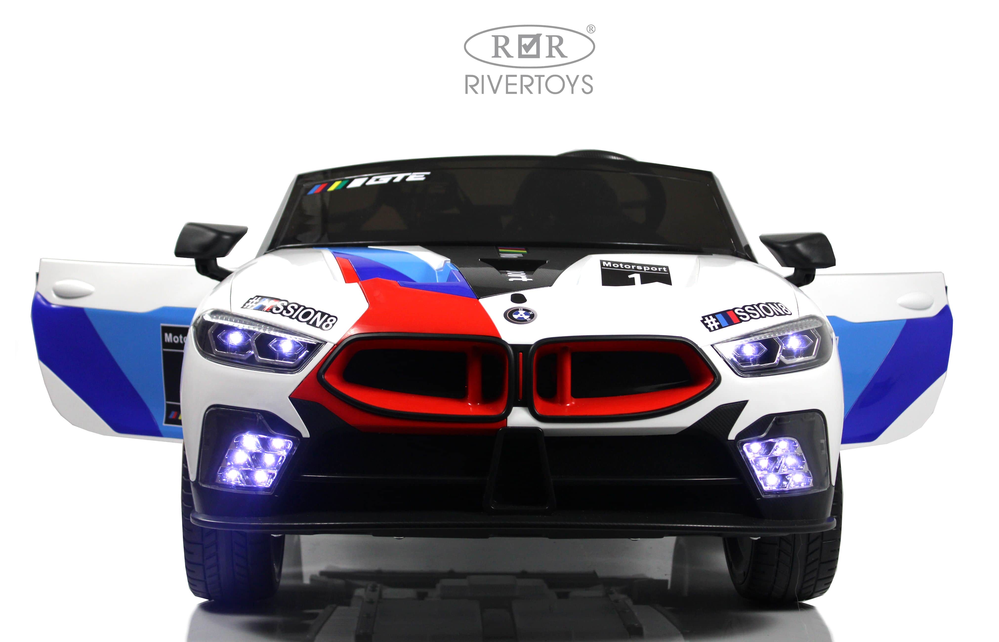 картинка Детский электромобиль F555FF белый 