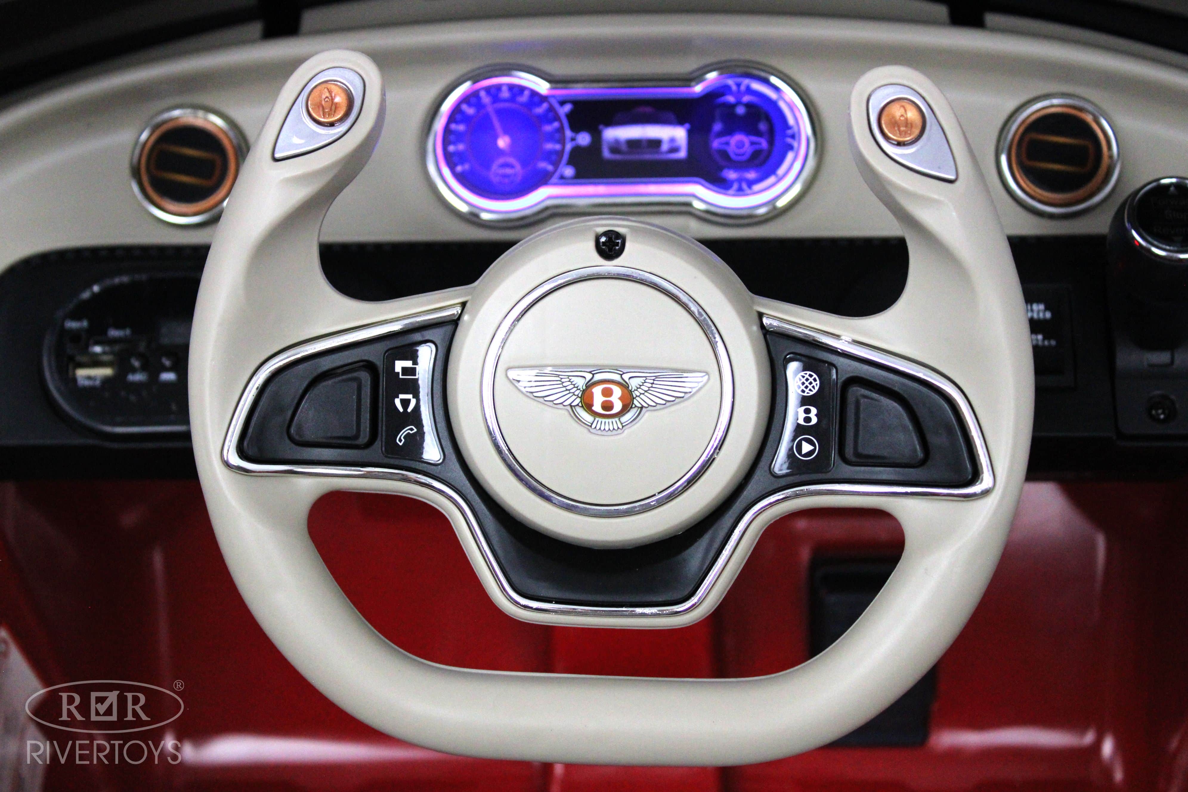 картинка Детский электромобиль Bentley EXP12 (JE1166) красный 