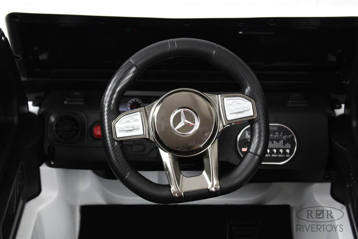 картинка Детский электромобиль Mercedes-AMG G63 4WD (G333GG) белый 