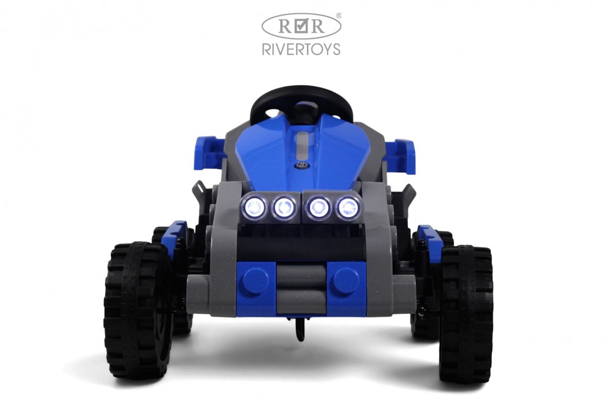картинка Детский электротрицикл K303PX синий 