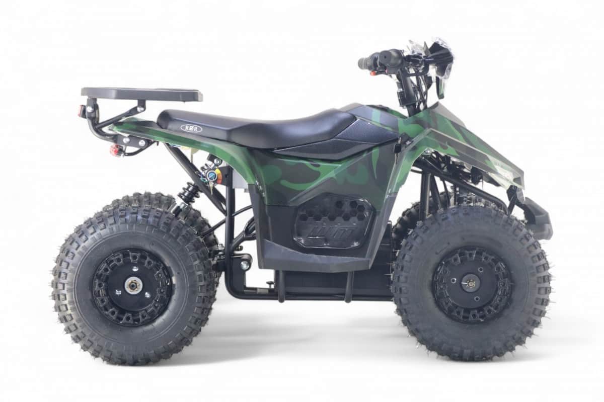 картинка Детский электроквадроцикл LEON 48V зеленый камуфляж 
