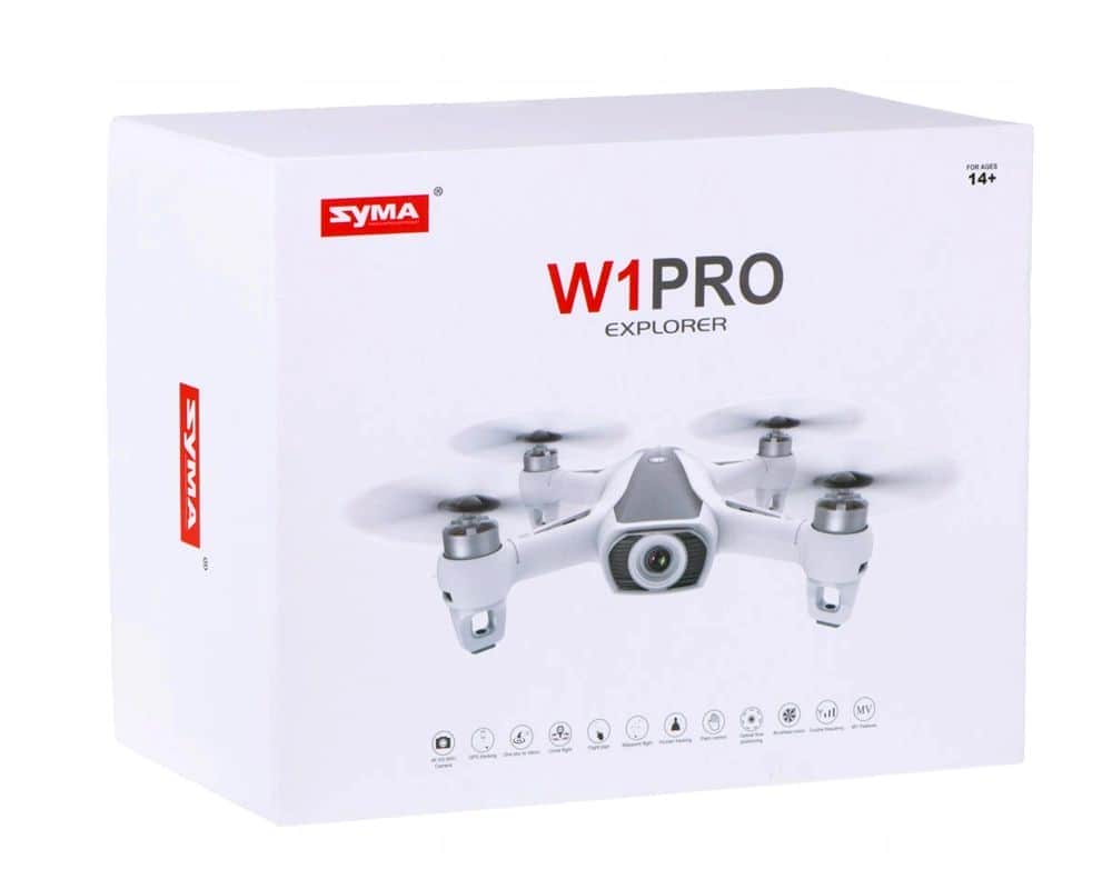 картинка Радиоуправляемый квадрокоптер Syma W1PRO 4K FPV GPS 2.4G - W1PRO 
