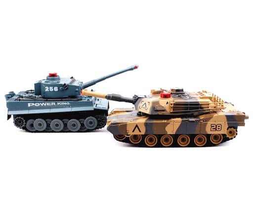 картинка Радиоуправляемый танковый бой Huan QI Tiger vs Leopard 1:28 2.4G - 508C 