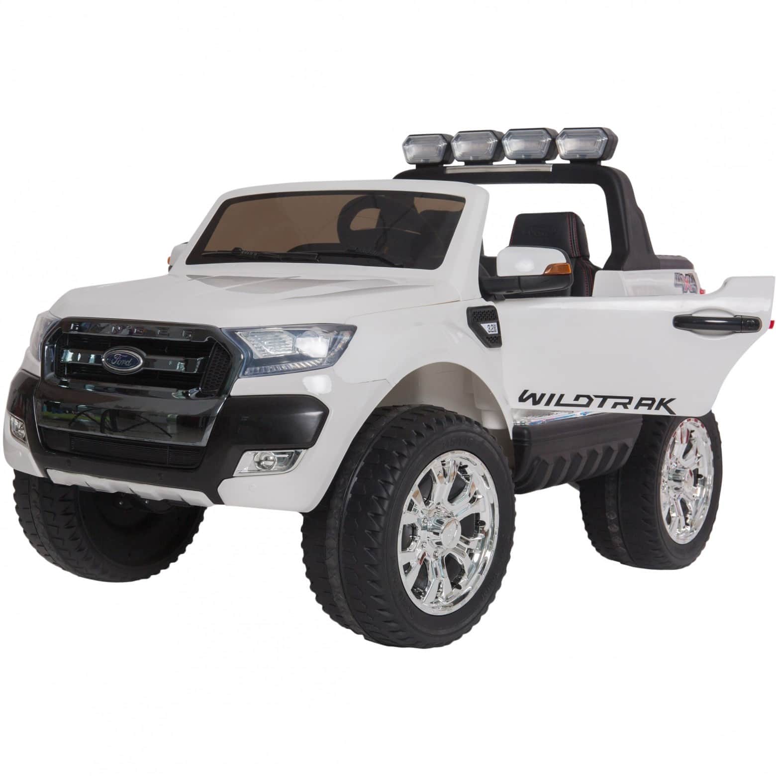 картинка Детский электромобиль Dake Ford Ranger F650 White 4WD 2.4G - DK-F650-WHITE 
