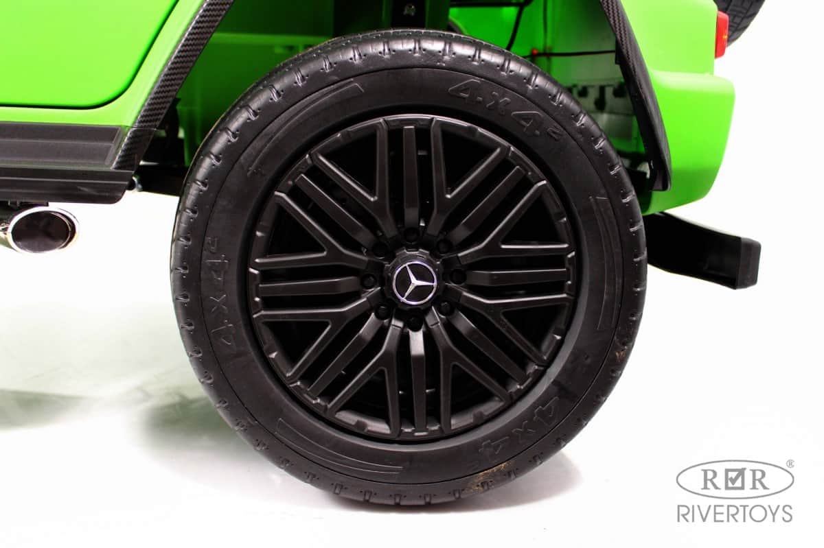 картинка Детский электромобиль Mercedes Benz G63 Y777YY зеленый матовый 