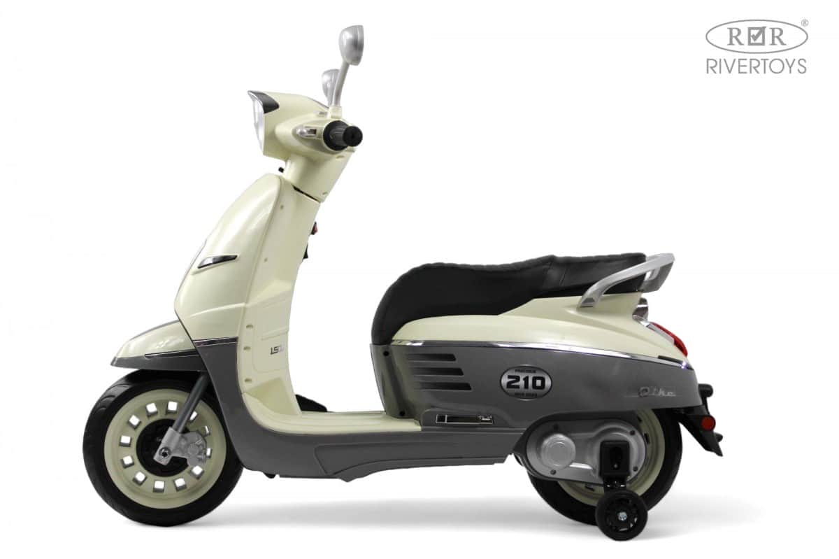 картинка Детский электромотоцикл Z222ZZ серый 