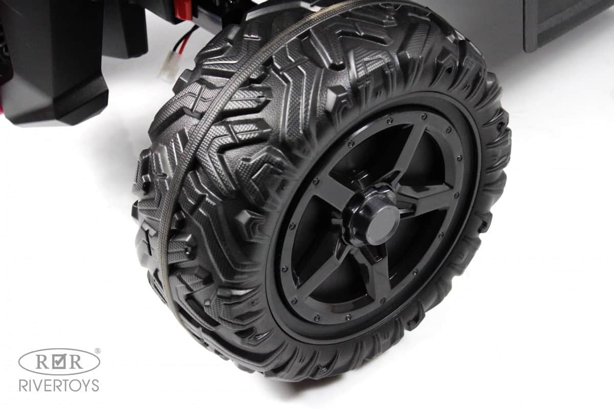 картинка Детский электромобиль K777KK LUX 4WD розовый 