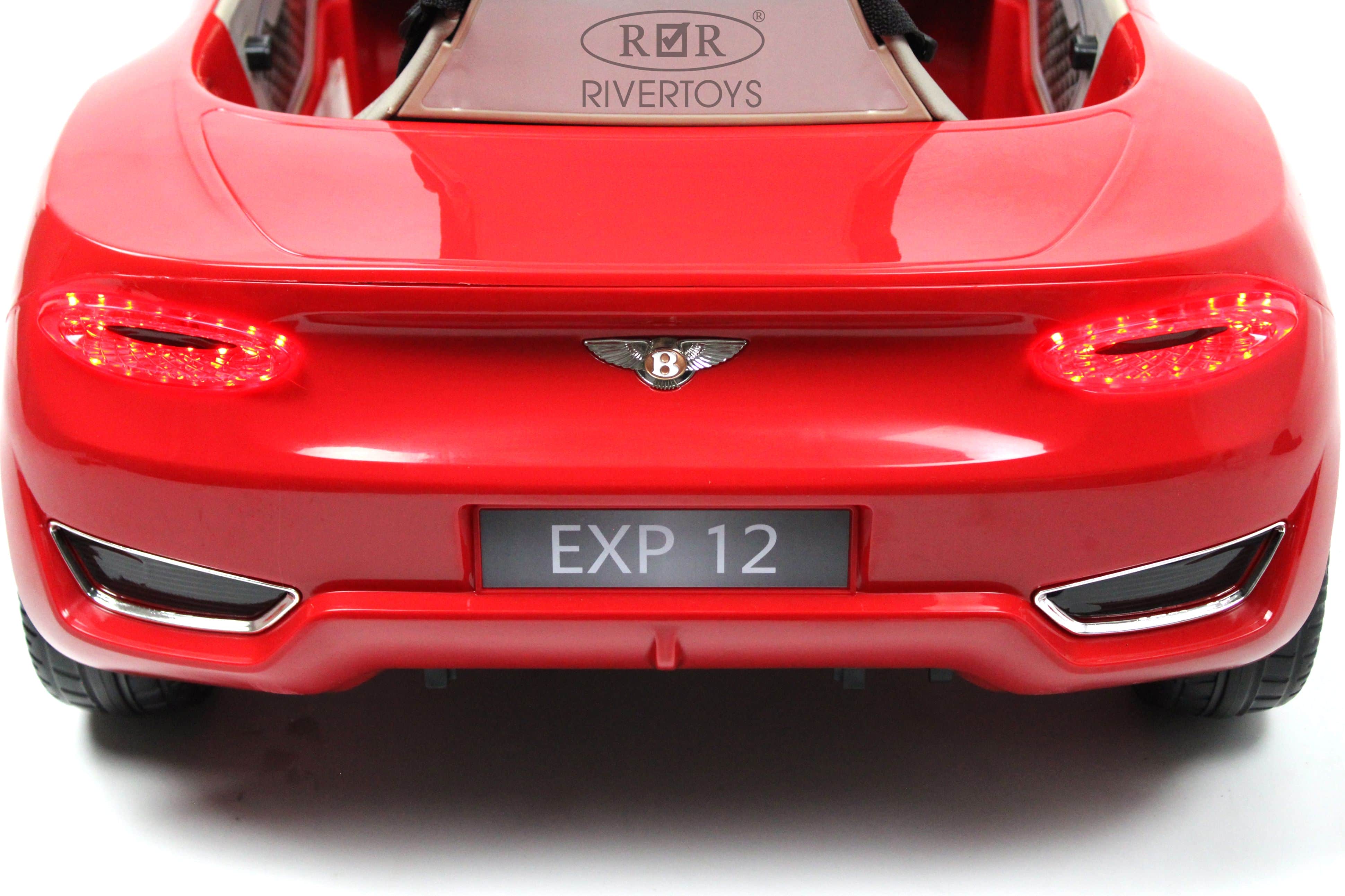 картинка Детский электромобиль Bentley EXP12 (JE1166) красный 