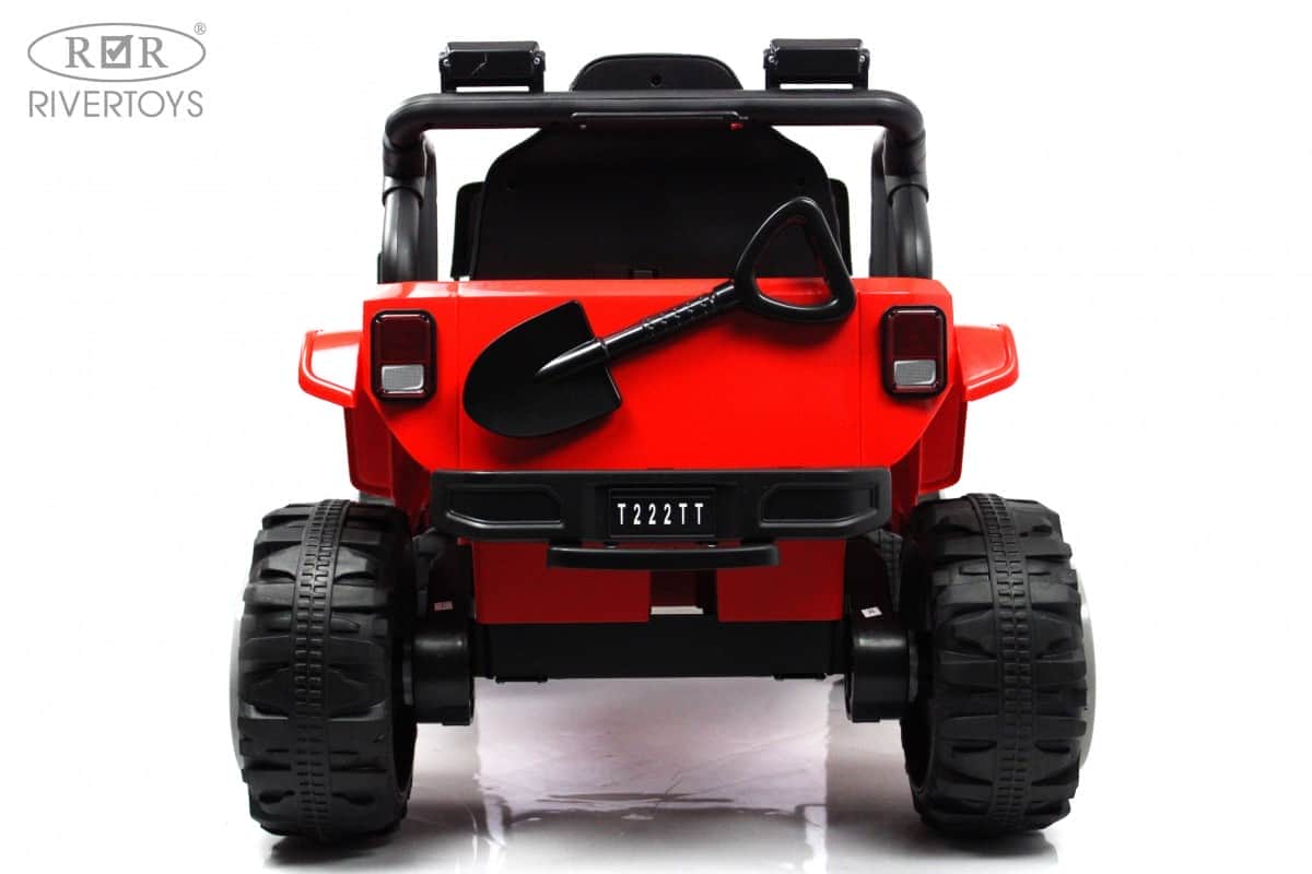 картинка Детский электромобиль T222TT 4WD красный 