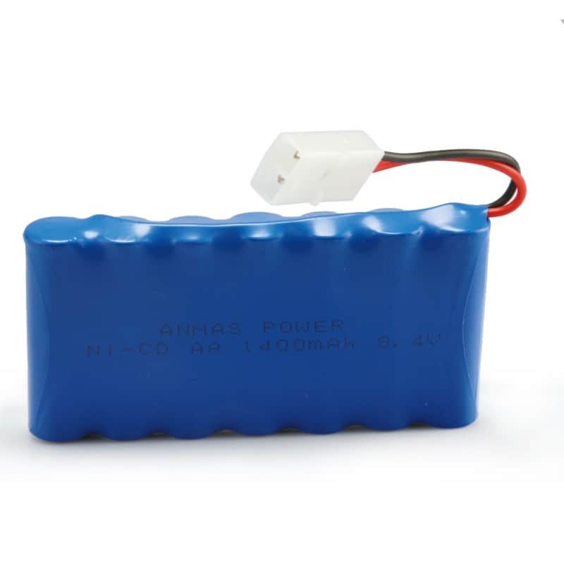 картинка Аккумулятор Ni-Cd 8.4v 1400mah Tamiya - NICD-84F-1400 