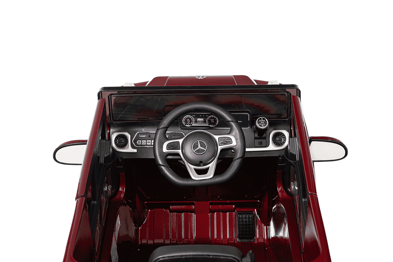 картинка Джип Mercedes Benz G500 Красный краска 