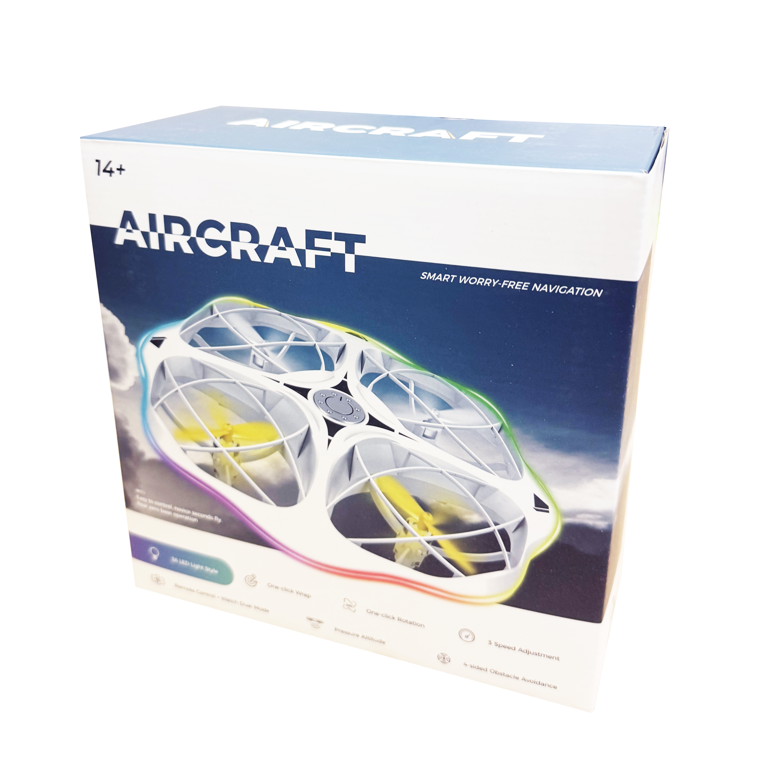картинка Радиоуправляемый квадрокоптер LED GYRO - RWA-H158 