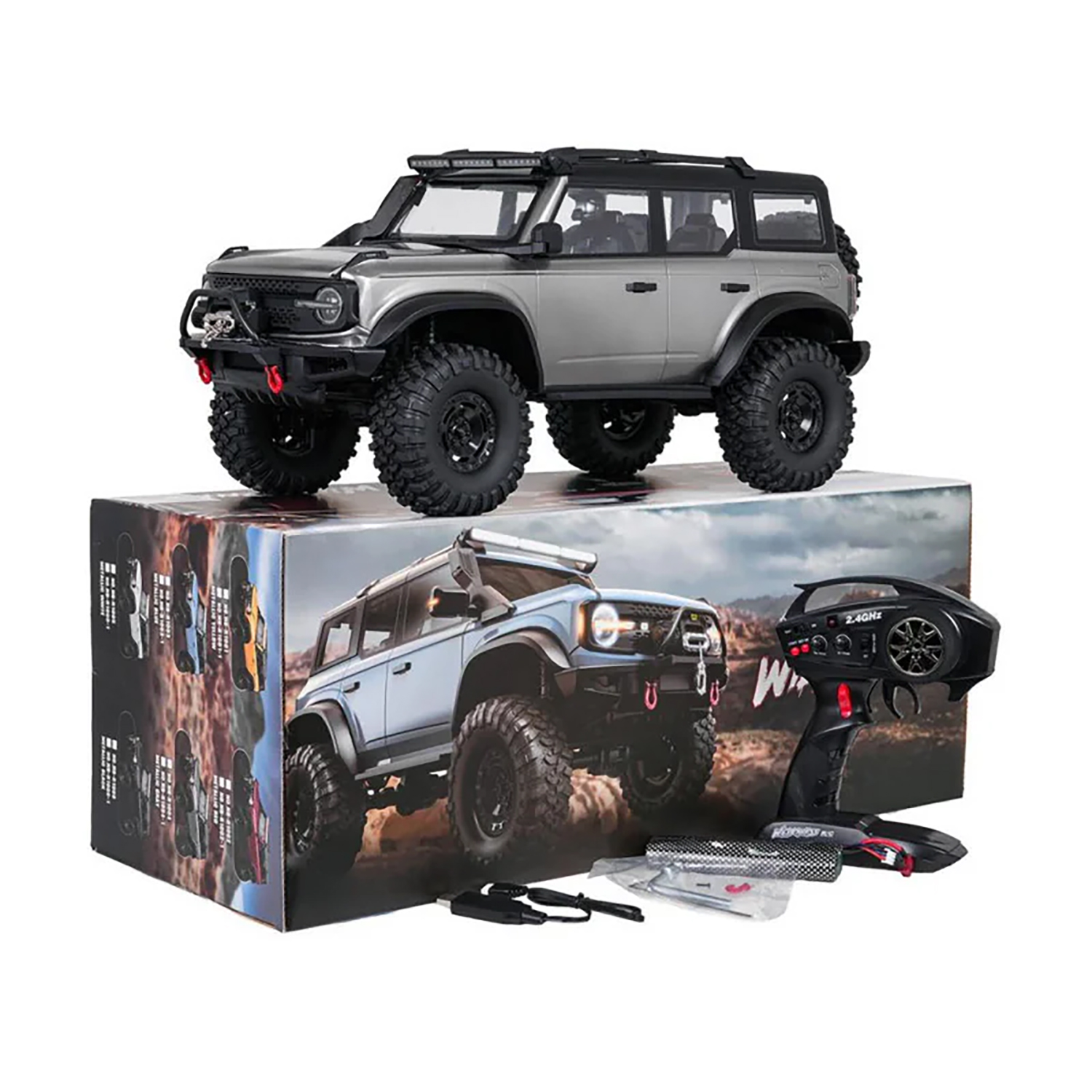 картинка Радиоуправляемый краулер HB Beluga (57 см, 4WD, 1:10) - HB-R1004 