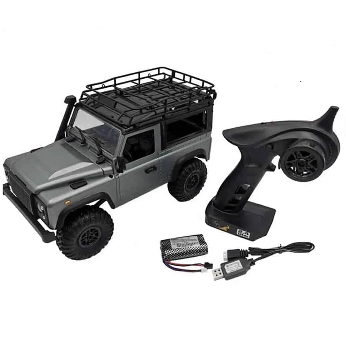 картинка Радиоуправляемый внедорожник Defender D90 4WD 1:12 - MN-99S-GREY 