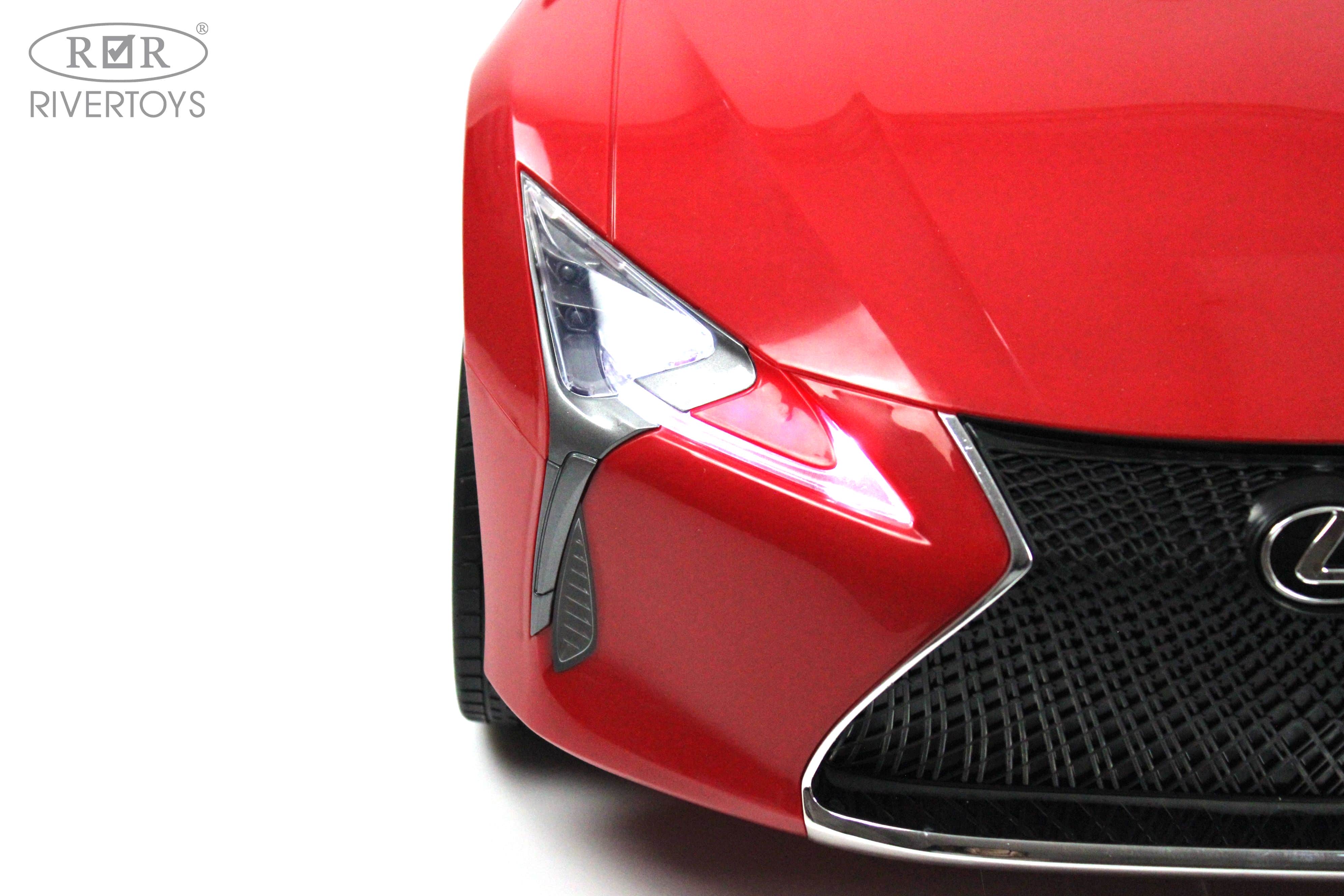 картинка Детский электромобиль Lexus LC 500 (JE1618) красный 