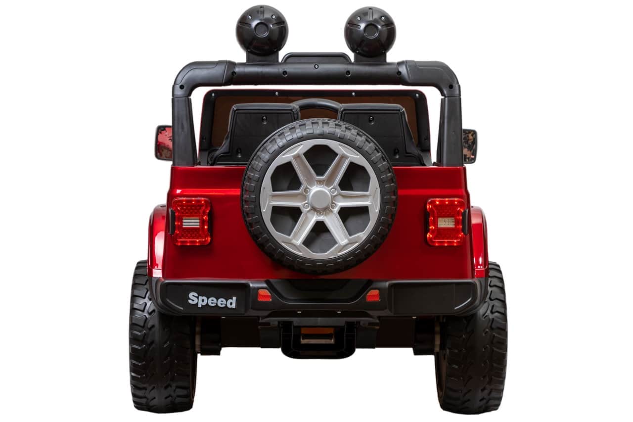картинка Джип Jeep Rubicon 5016 Красный краска 