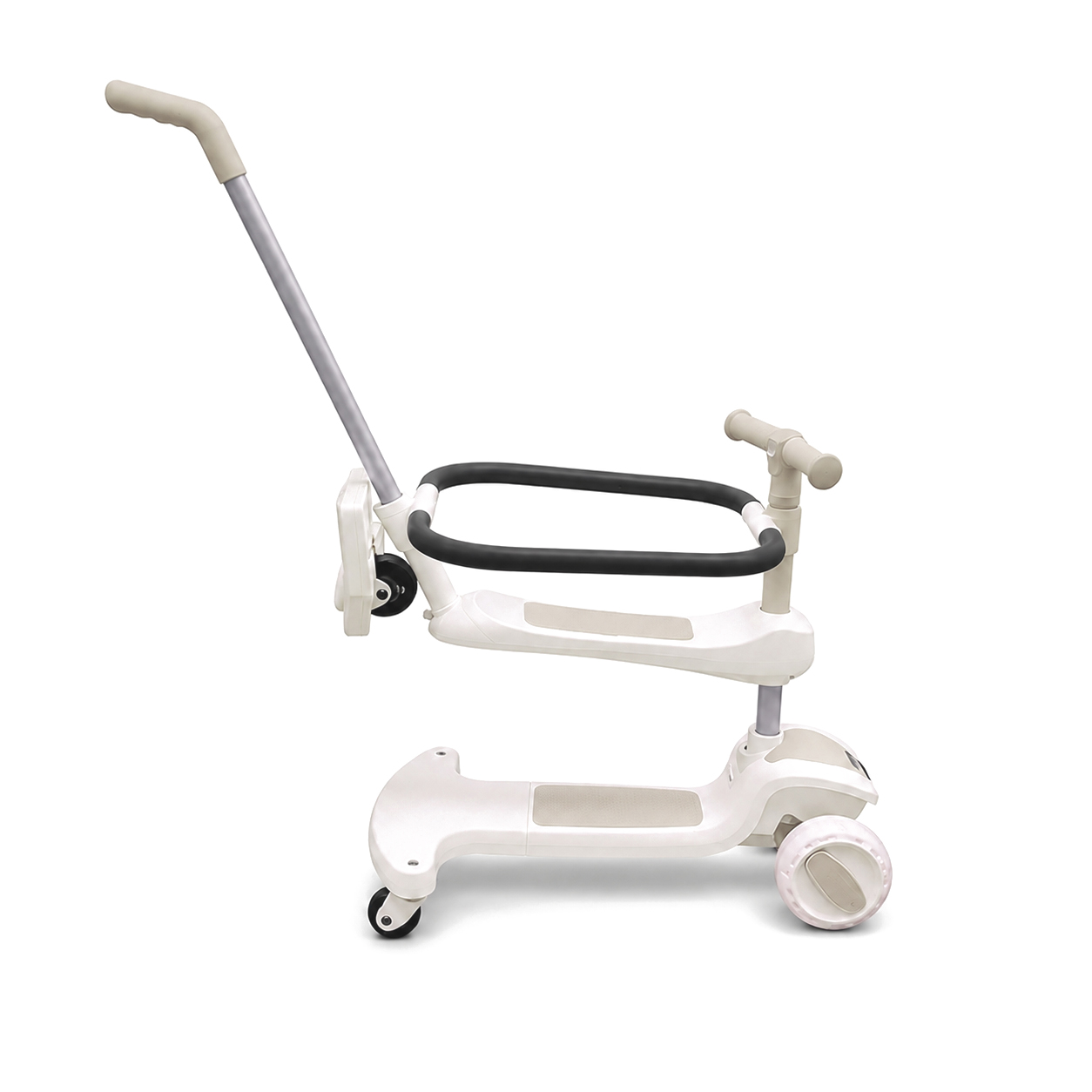 картинка Детский самокат-каталка 4в1 - TR003-BEIGE 