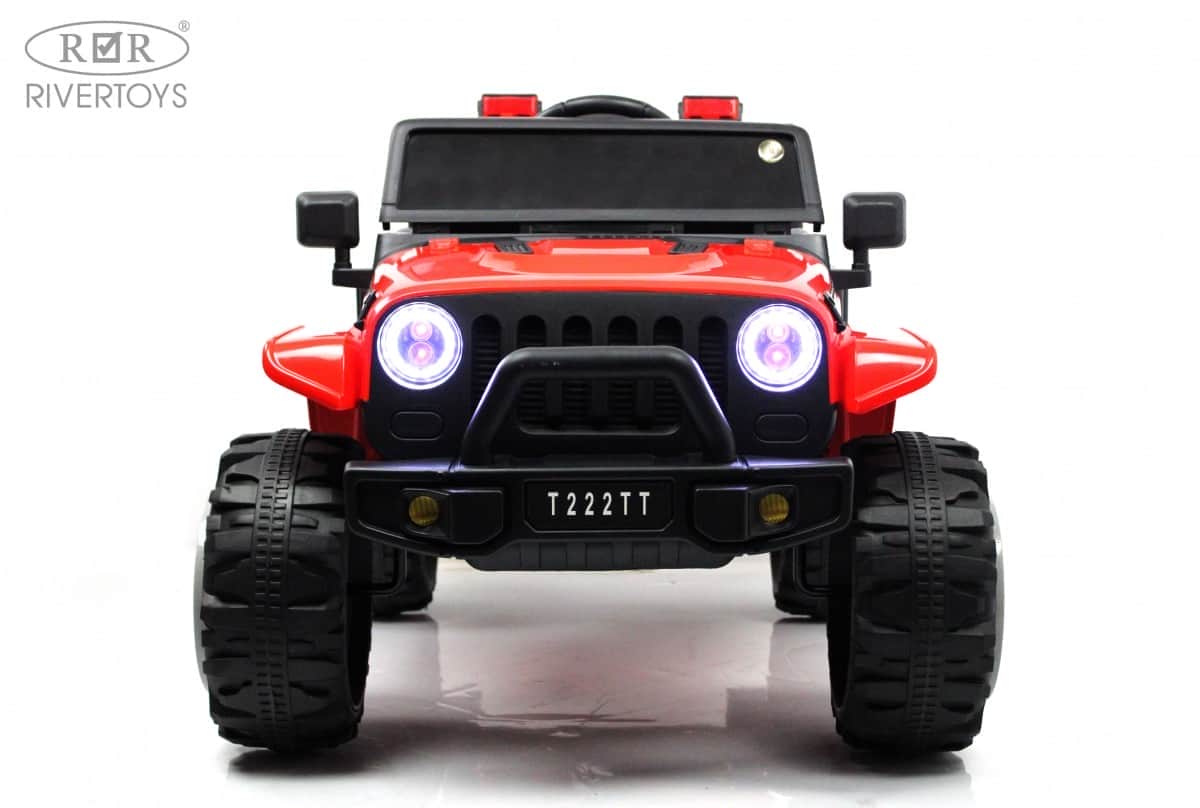 картинка Детский электромобиль T222TT 4WD красный 