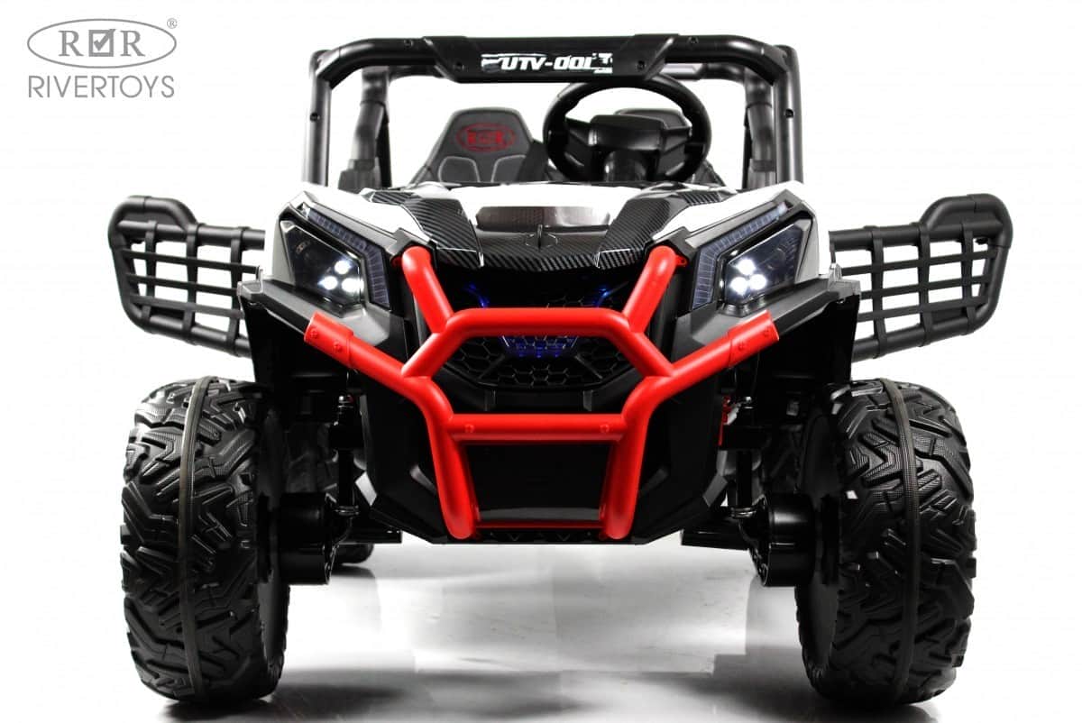 картинка Детский электромобиль K777KK LUX 4WD белый 